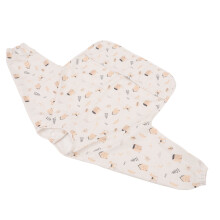 Portable Long Sleeve Water-Resistant Baby Bib for 18-36 Months PUZY005