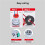 3X LED Digital Voltmeter Ammeter Hertz Meter AC6-500V Signal Lights Voltage Current Frequency Meter Indicator Tester Red 6