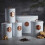 Cooks Professional Cooks Professional 5 Piece Kitchen Storage Set | White / Copper 2