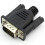 5X VGA Virtual Display Adapter Male Dummy Plug EDID Headless  Emulator Lock Plate 2