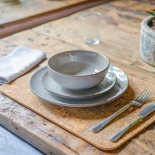Cooks Professional Cooks Professional 12 Piece Nordic Stoneware Dinner Set | Grey 2