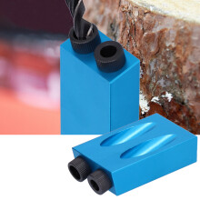 Aluminum Alloy Oblique Hole Locator Drill Set for Woodworking 6-10mm