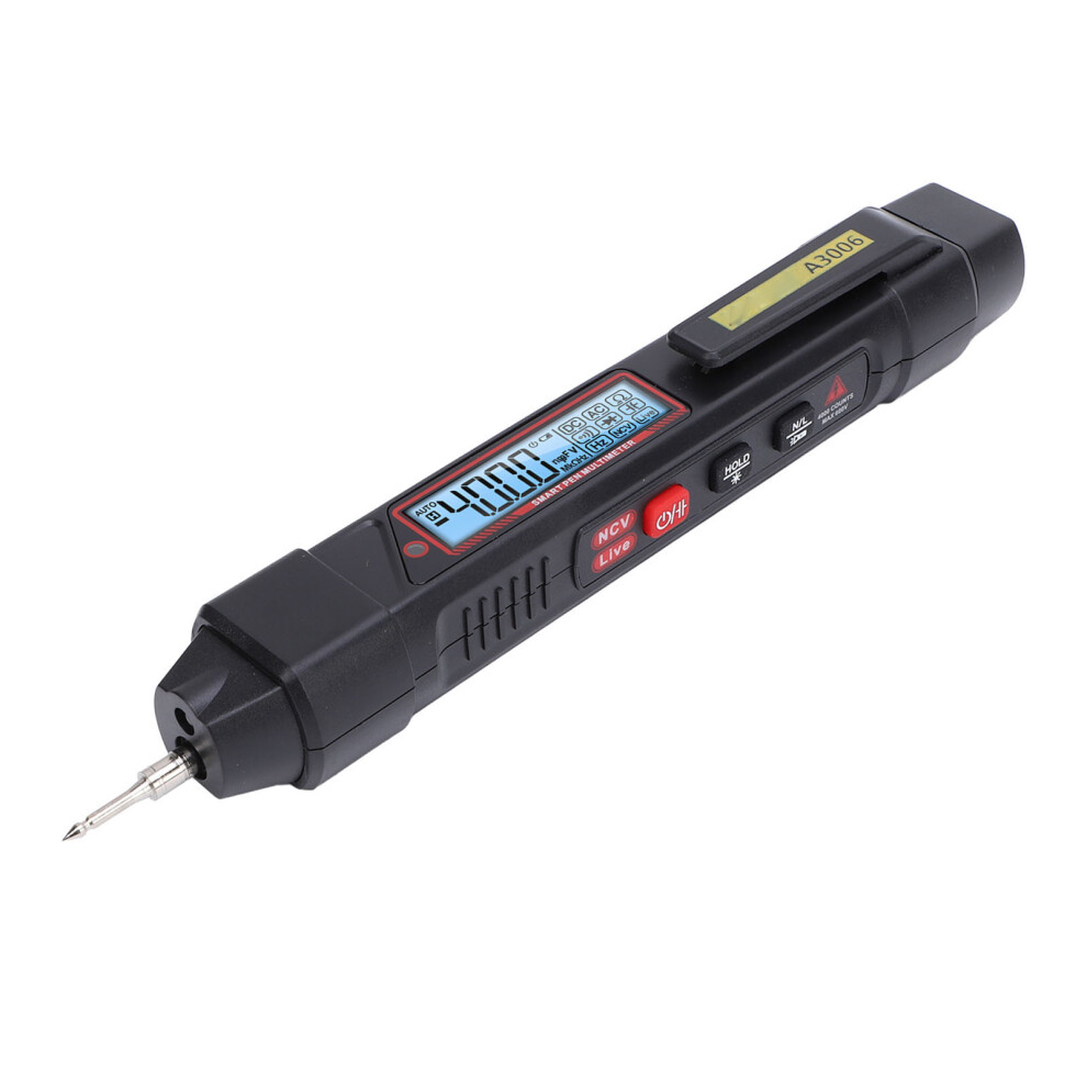 Pen Type Multimeter 4000 Counts Digital Tester With Ncv, Backlit Screen 9371390810380