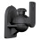 Universal Rotatable Speaker Wall Mount Stand Bracket 2 Pair Black 4