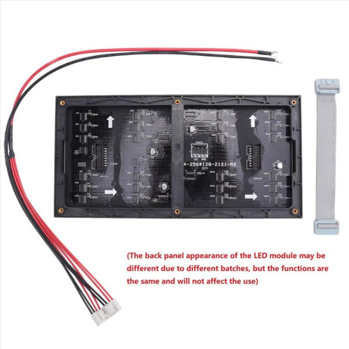 8Pcs P4 LED Screen Panel Module 256x128mm 64x32 Pixels 1/16 Scan Indoor SMD RGB Full Color P4 LED Display Panel Module 2