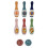 Mini Bowling Toy Set with 6 Pins and 2 Balls 2