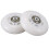 8 Pack Inline Skate Wheels Beginner's Roller Blades Replacement Wheel with Bearings 70mm White 5