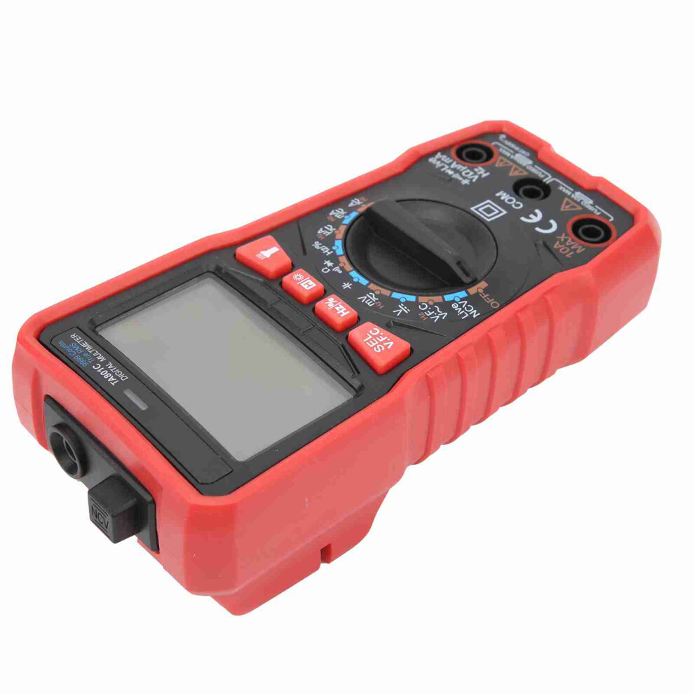 Ta801c Digital Multimeter Handheld Antifall Pocket Ammeter With Flashlight 4661391645155