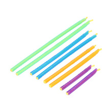 8 Stück Wiederverwendbare Lebensmittelversiegelungs-Clips Küchenbeutel-Sticks PP Lila Orange Blau Grün