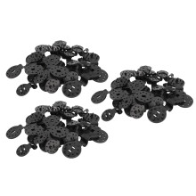 Heavy Duty Shade Cloth Lock Grip Clips 60 Pack, Green, Small & Large