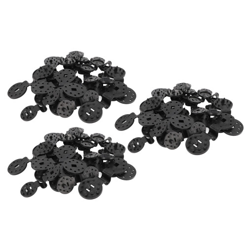 Heavy Duty Shade Cloth Clips 60 Pack, ABS, Large & Small Sizes