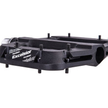 Bike Pedals Non-Slip Mountain Bike Pedals Platform Nylon Fiber Bicycle Flat Pedals 9/16 Inch Bicycle Accessories