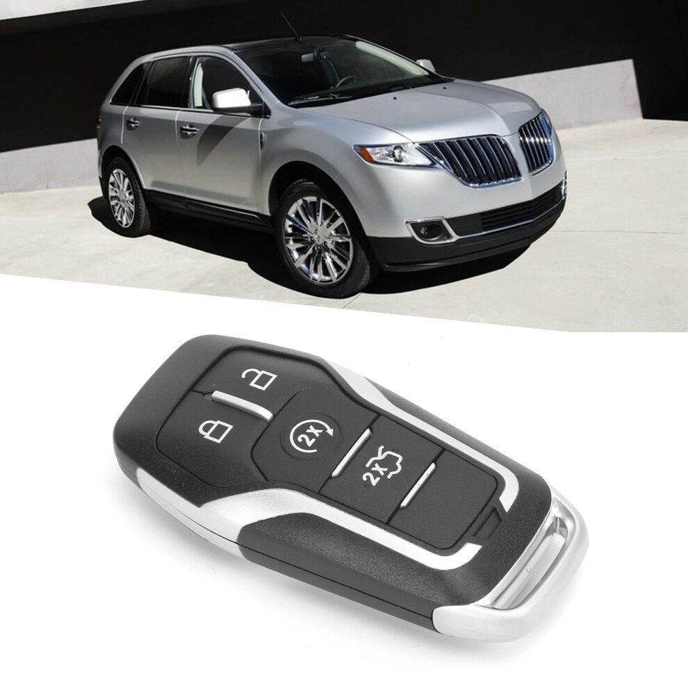 Remote Key Cover For Mkx Mkz Fusion Mustang, 4-Button Abs Replacement 4971390812169