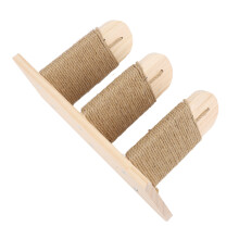 Pine Wall Cat Shelves, 3 Steps Space-Saving Home Climbing Platform