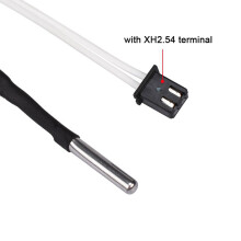 2X Pieces D'Imprimante 3D HT-NTC100K Capteur de Temperature A Thermistance pour Le Filament A Haute Temperature 350 Degres B3950 pour 1M