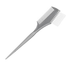 Professioneller grau-weißer Haarfarbenpinsel 23x7cm für Salon- und Heimgebrauch