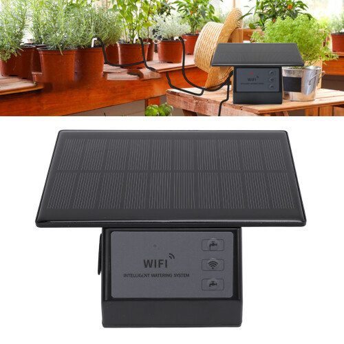 Solar WiFi Automatic Drip Irrigation Kit 2000mAh Battery