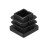 24 Pcs 15mm x 15mm Plastic Square Caps Tube Pipe Inserts End Blanking 4