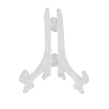 3 Pollici di Plastica Trasparente Stand Titolare del Biscotto Display Stand Segnaposti di Visualizzazione (48 Pacco)