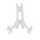 3 Inch Clear Plastic Stand Cookie Holder Display Stand Place Card Holder Display Easels(48 Pack) 1