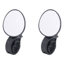 2X Bike Mirror, Bicycle Cycling Rear View Mirrors Adjustable Handlebar Mounted for Mountain Road Bike