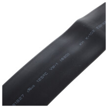 2pcs 20mm Black Heat Shrinkable Tube Shrink Tubing Sleeve Cable Wrap 1M