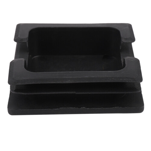 75mm x 75mm Plastic Square Caps Tube Pipe Inserts End Blanking 4 Pcs 2