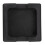 75mm x 75mm Plastic Square Caps Tube Pipe Inserts End Blanking 4 Pcs 8