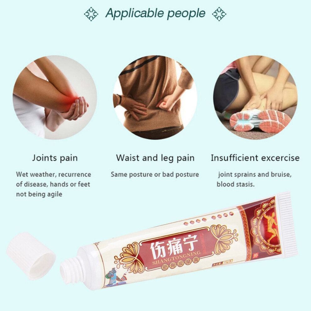 Cream Relieving Muscle Fatigue Massage 15G Herbal Pain Relief Ointment