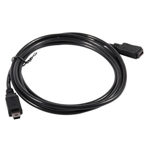 2pezzi 1.5M  USB B Pin Maschio Un Femmina Prolunga Cavo Nero