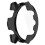 (Black) Compatible For Garmin Forerunner 265S Anti-scratch PC Watch Case with Tempered Glass Screen Protector 2