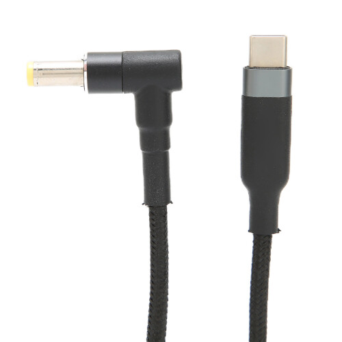 Laptop PD Ladekabel Typ-C auf DC-Stecker 0,5 m 20V 5A 1