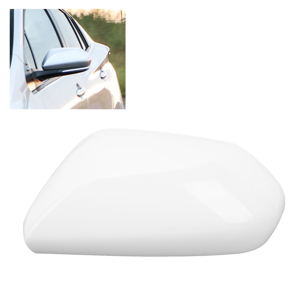 Abs Door Mirror Cap For Left Side 87945-47060 High Strength White 7891390815380