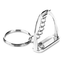 Robuster Stiefelkettenschlüsselanhänger aus Zinklegierung – Geschenk und Dekoration für Reitsport,rostfrei