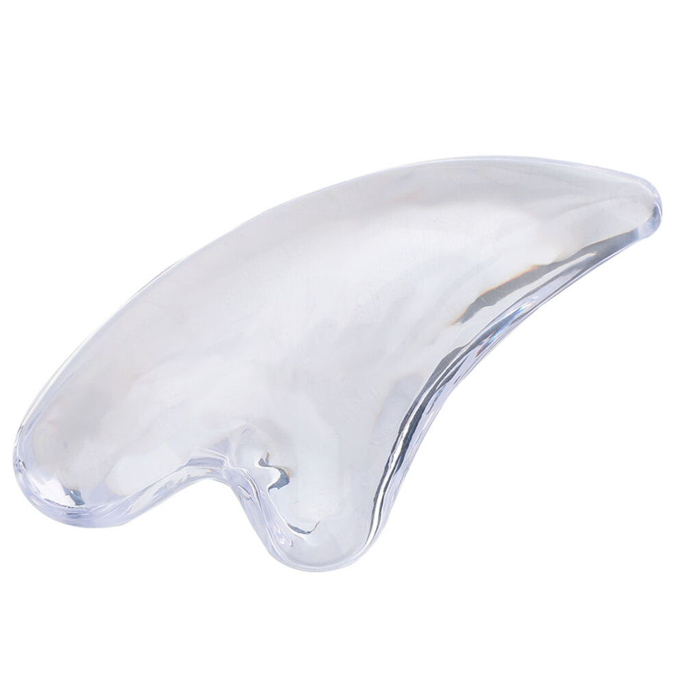 Natural Resin Facial Scraping Plate for Slimming & Detox, 13x7cm