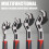 Professional Adjustable Locking Wrench 6/8/10/12Inch Pipe Clamp 7