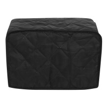 Household Square Soup Pot Dustproof Cover 40.6x23x25.4cm Black