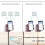 2X Tuya WiFi  7-32V 4 Channel   with Temperature Sensor Passive Dry Contact Module Work with  Life APP 6