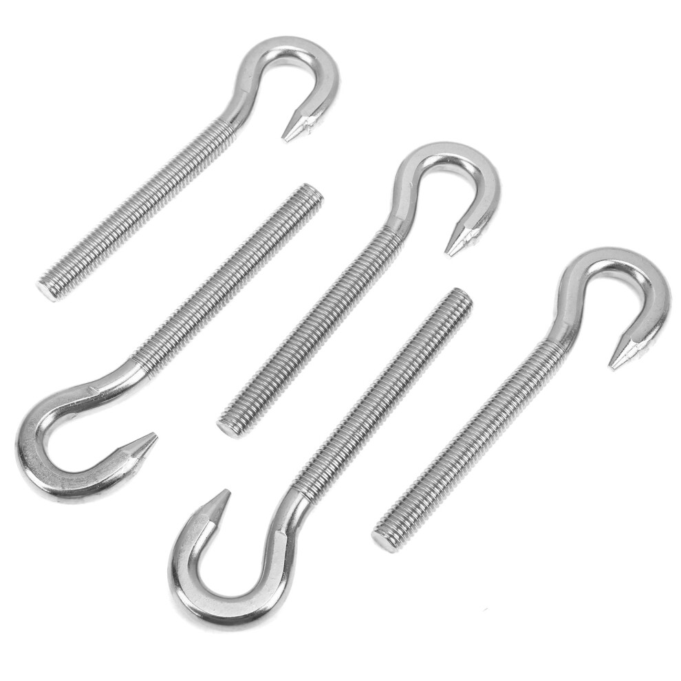 5Pcs Stainless Steel M10 Cup Hooks High Hardness For Mechanical & Home Use 4951390816978