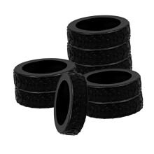 8pcs Silicone Luggage Wheel Protectors Set for Suitcase, Noise Reduction and Scratch Protection