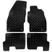 Vauxhall Corsa D & E Rubber Car Mats 2006-2019 4pc