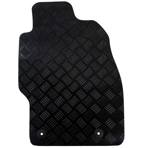 Vauxhall Corsa D & E Rubber Car Mats 2006-2019 4pc 1