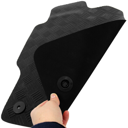 Vauxhall Corsa D & E Rubber Car Mats 2006-2019 4pc 2