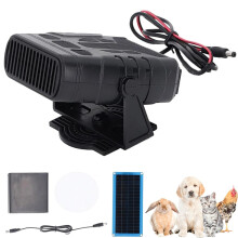 Solar Chicken Coop Heater 30W Solar Powered Pet Heater with Fast Heating and Overheat Protection