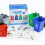recycle bins for kids Plastic Children Garbage Sorting Indoor Set 6