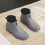 Wasserdichte Damen-Regenstiefel mit Baumwollfutter, 1 Paar 3