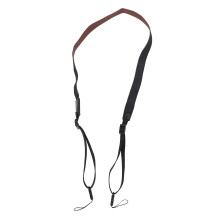 Adjustable Denim & PU Leather Camera Strap for Mirrorless & SLR Cameras