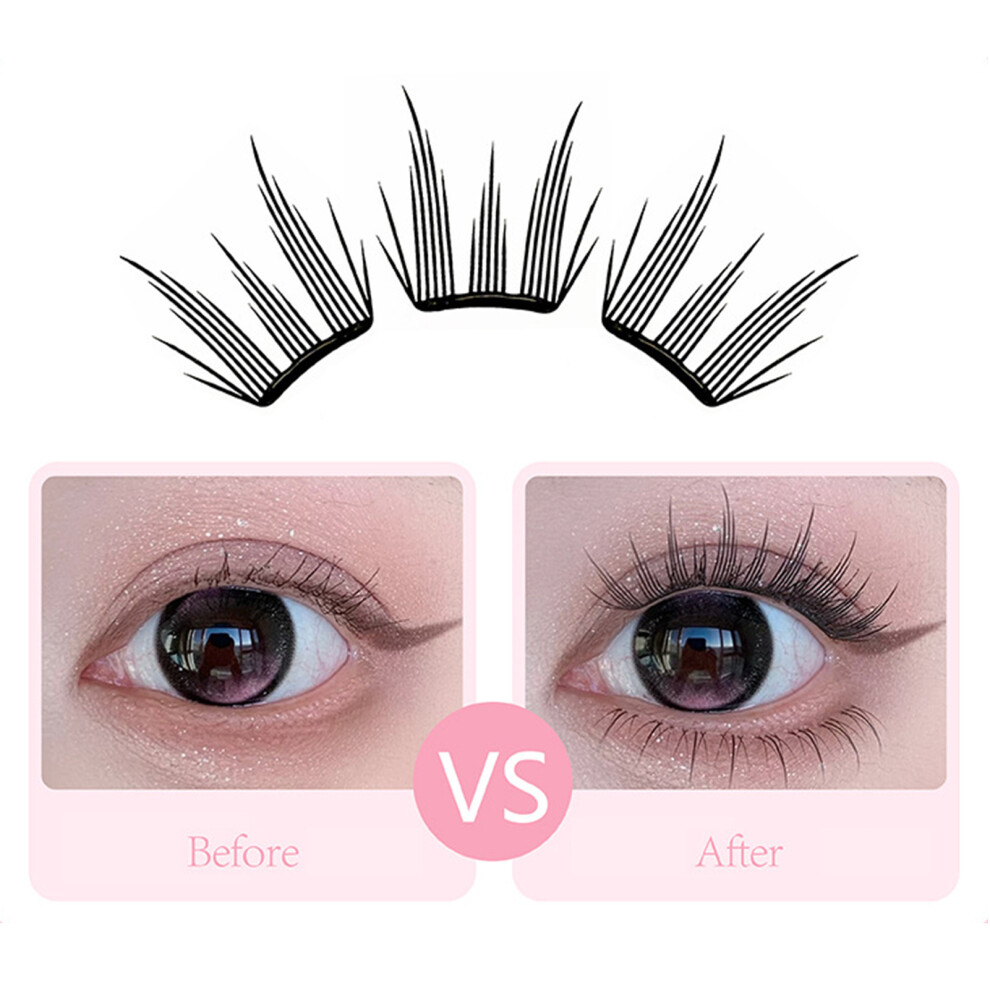 Reach-Tools (Ochikin) Fluffy 8-13Mm Black Eyelash Clusters For Natural Look
