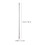 1Pcs Spring Pressure Technology Curtain Rod for Shower Stall 50-80Cm 2