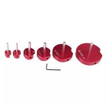 6 Stuks voor PPRK6 Kunststof Pijpmontage Ruimerset voor 1/2 Inch Boren PVC Pijpruimergereedschap voor RV Uitlaatpijp